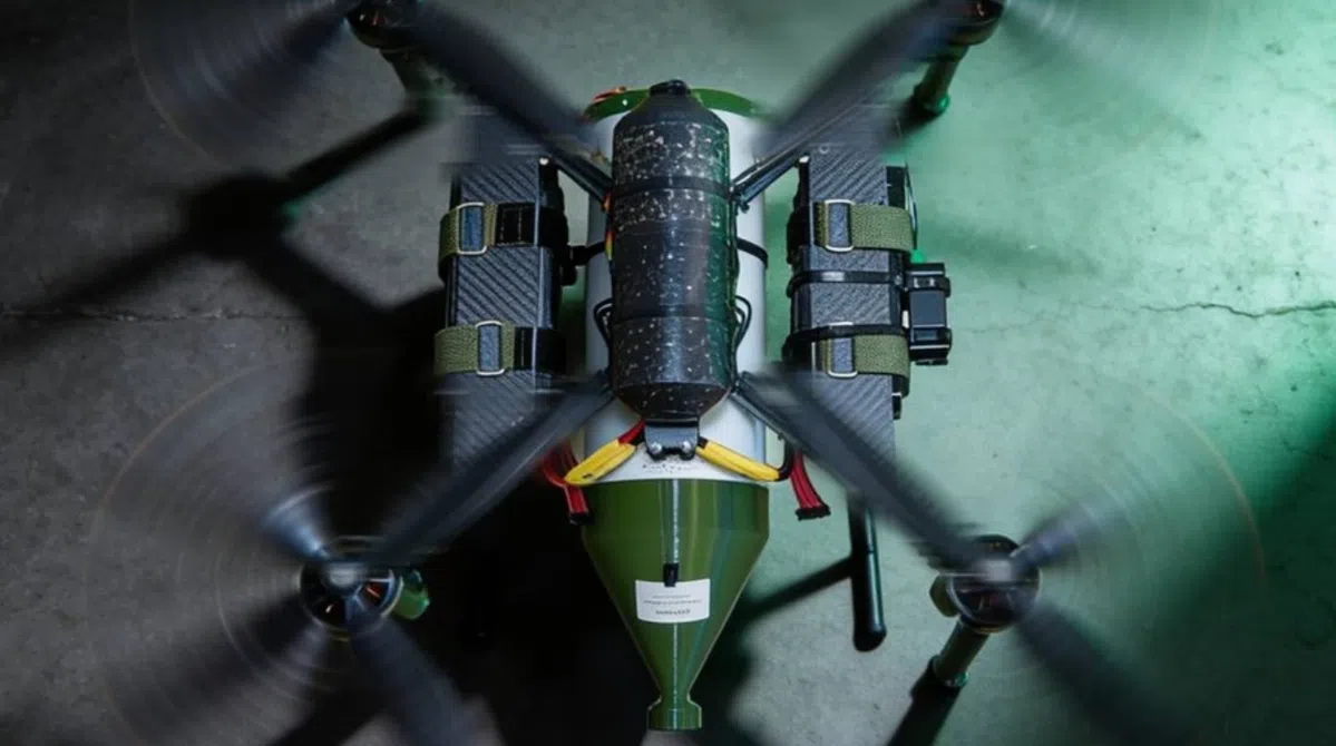 Ukrainian Fiber Optic Drones Can Hear Russian Soldiers Approaching