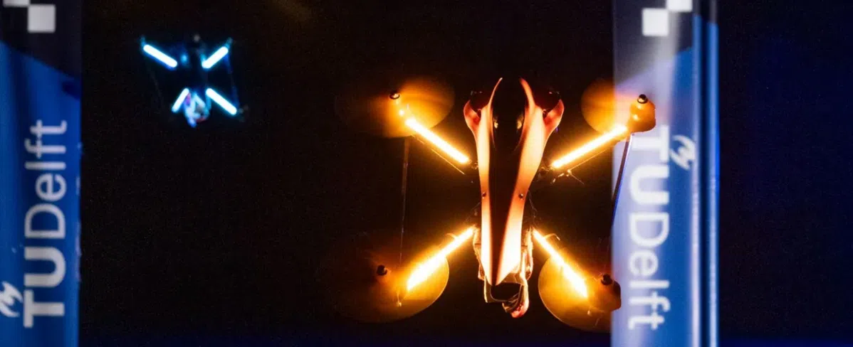 AI-drone van TU Delft verslaat wereldkampioenen