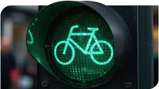 Deze app geeft fietsers groene golf: 'soort super stoplichtknopje'