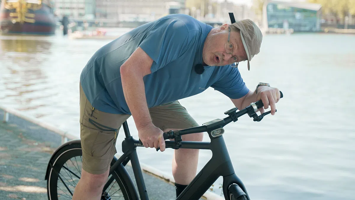 E-bike met geavanceerde technologie