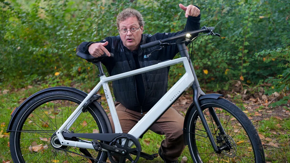 Innovatieve Gazelle Curb met Bosch-achterwielmotor