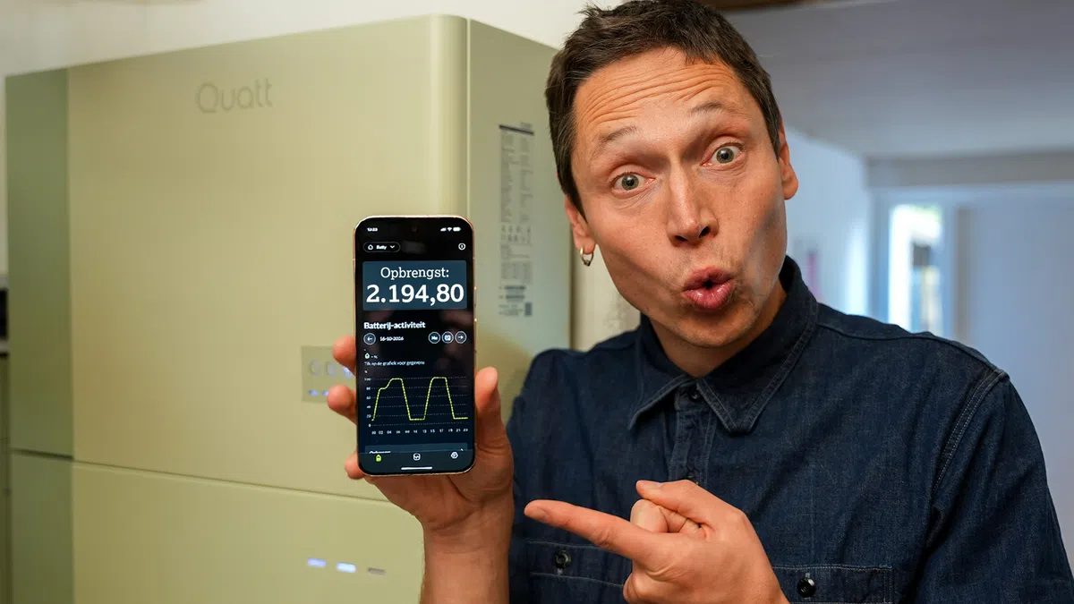 Thuisbatterij Quatt presteert boven verwachting: meer dan 2.200 euro in 1 jaar