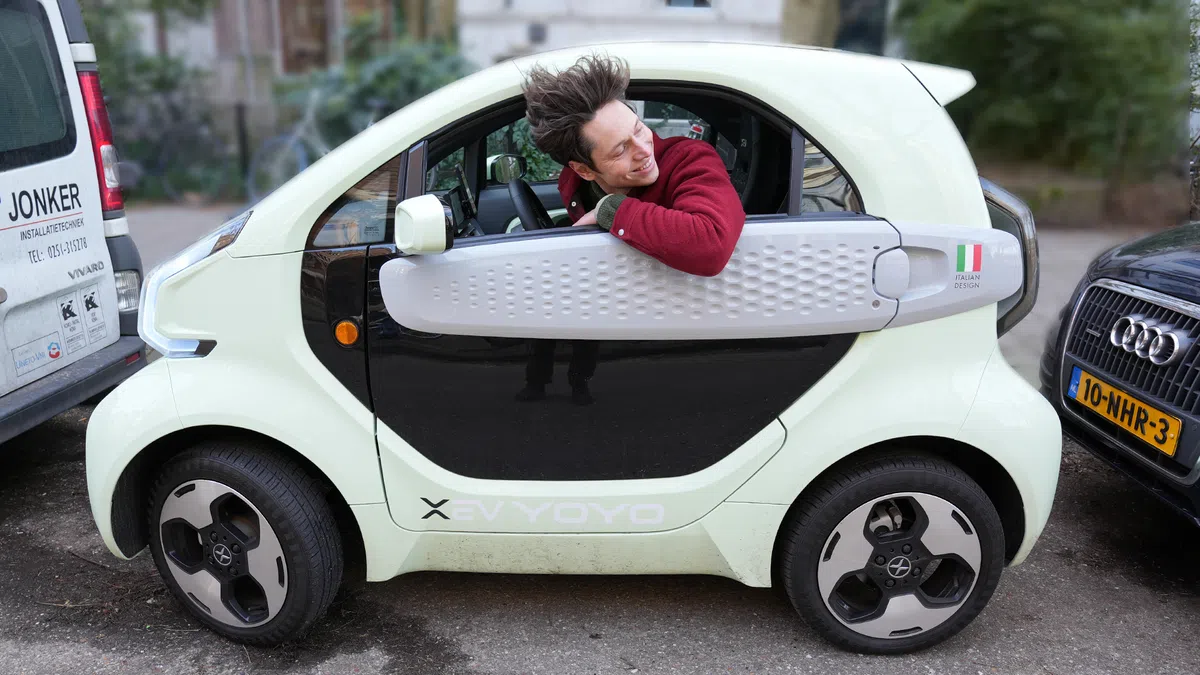 Deze elektrische microcar is bijna een 'echte' auto